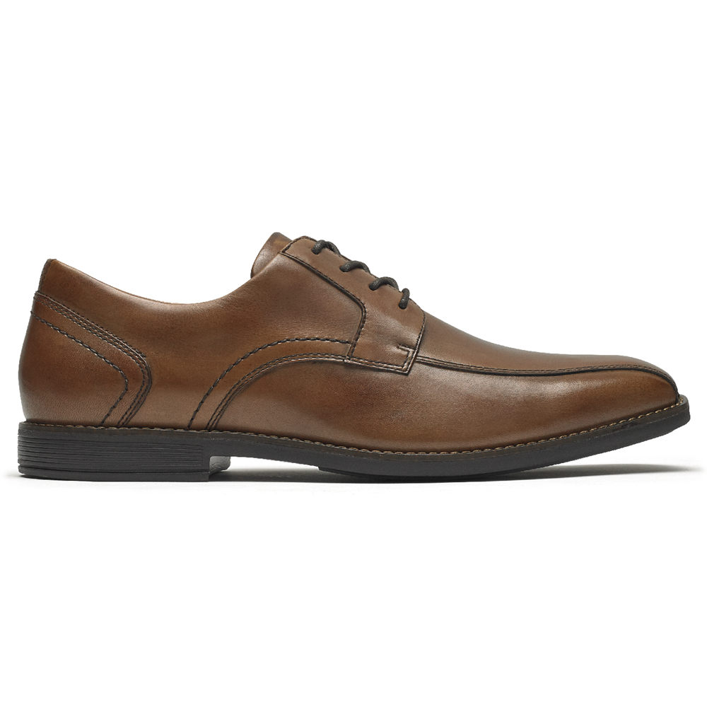 Oxfords Rockport Homem Marrom - Slayter Bike Toe - 41268CJSF